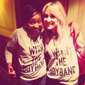 NWOT “I’m with the Boyband” Tee